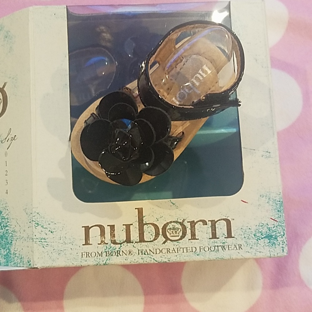 New Nuborn black sandals for baby